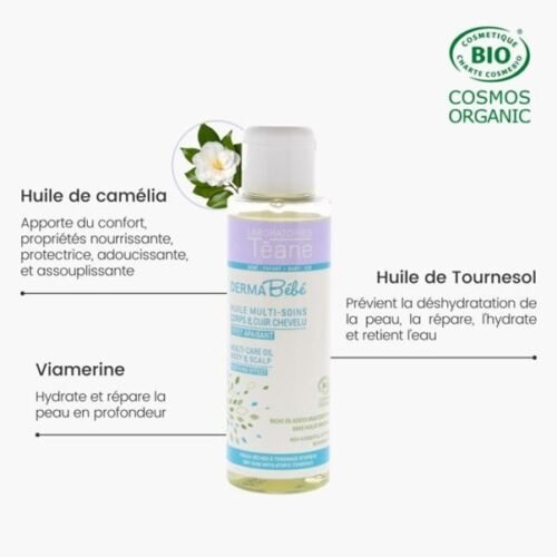 Multi-care oil - DERMABébé - 4 Multi-care oil - DERMABébé (100 ml)