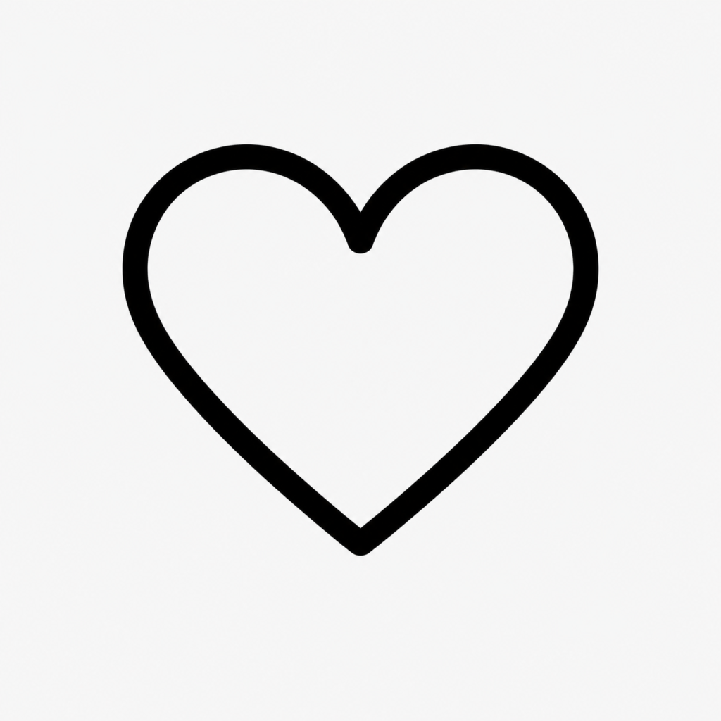 heart icon grey