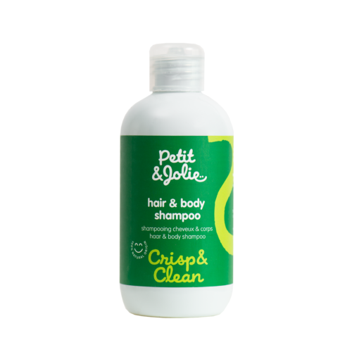 4009033800058 Petit & Jolie Haar & Body Shampoo 200ml SQUARE Baby shampoo